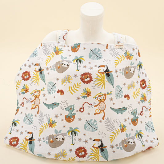 Breastfeeding Bib - Hayvanat Bahçesi