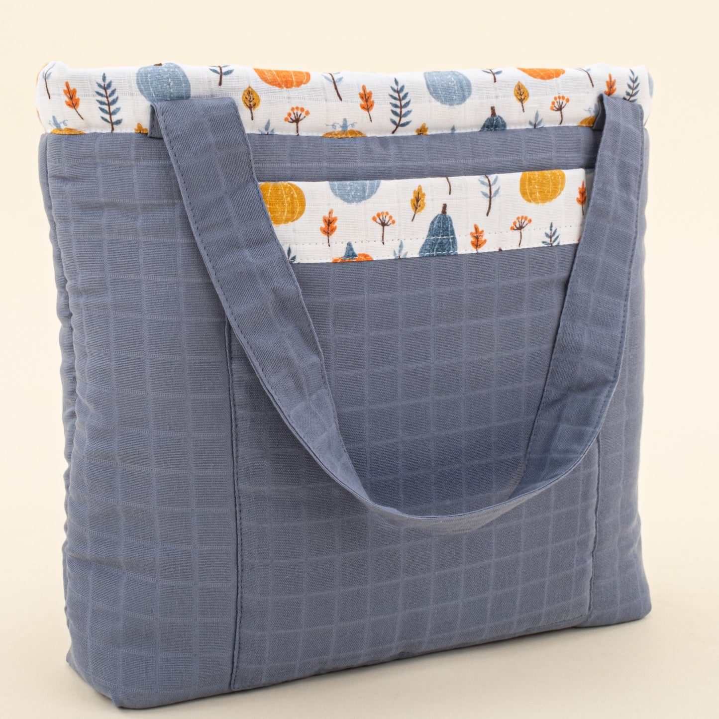 Baby Care Bag - İndigo Muslin - Mavi Balkabağı