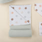 9 Piece - Newborn Sets - Double Sided - Winter - Yeşil Petek - Puantiye