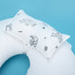 Double Sided Breastfeeding Pillow - Beyaz Petek - Kaplan