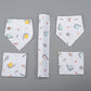 9 Piece - Newborn Sets - Double Sided - Winter - Sarı Petek - Salyangoz