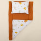 Double Sided Changing Pad and Pillow - Kiremit Muslin - Aslan