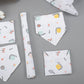 9 Piece - Newborn Sets - Double Sided - Winter - Sarı Petek - Salyangoz