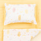 Double Sided Changing Pad and Pillow - Sarı Petek - Sarı Bulut