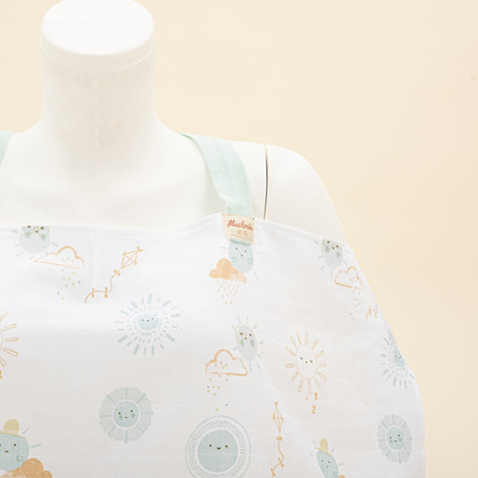 Breastfeeding Bib - Su Yeşili Güneş