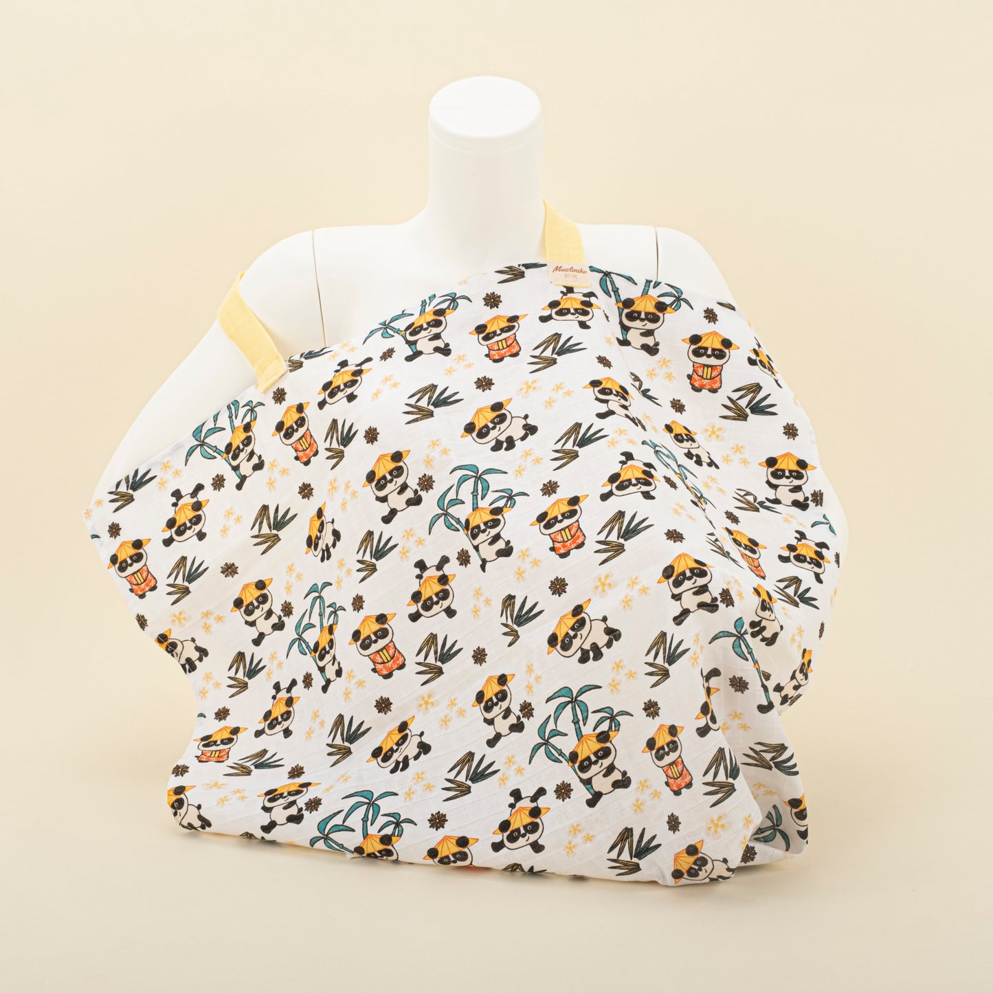 Breastfeeding Bib - Tropikal Panda