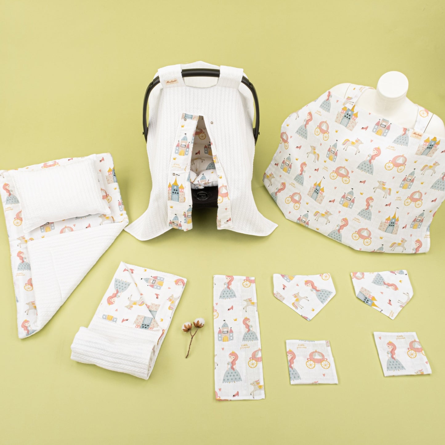 11 Piece - Newborn Sets - Double Sided - Winter - Beyaz Örgü - Sindirella