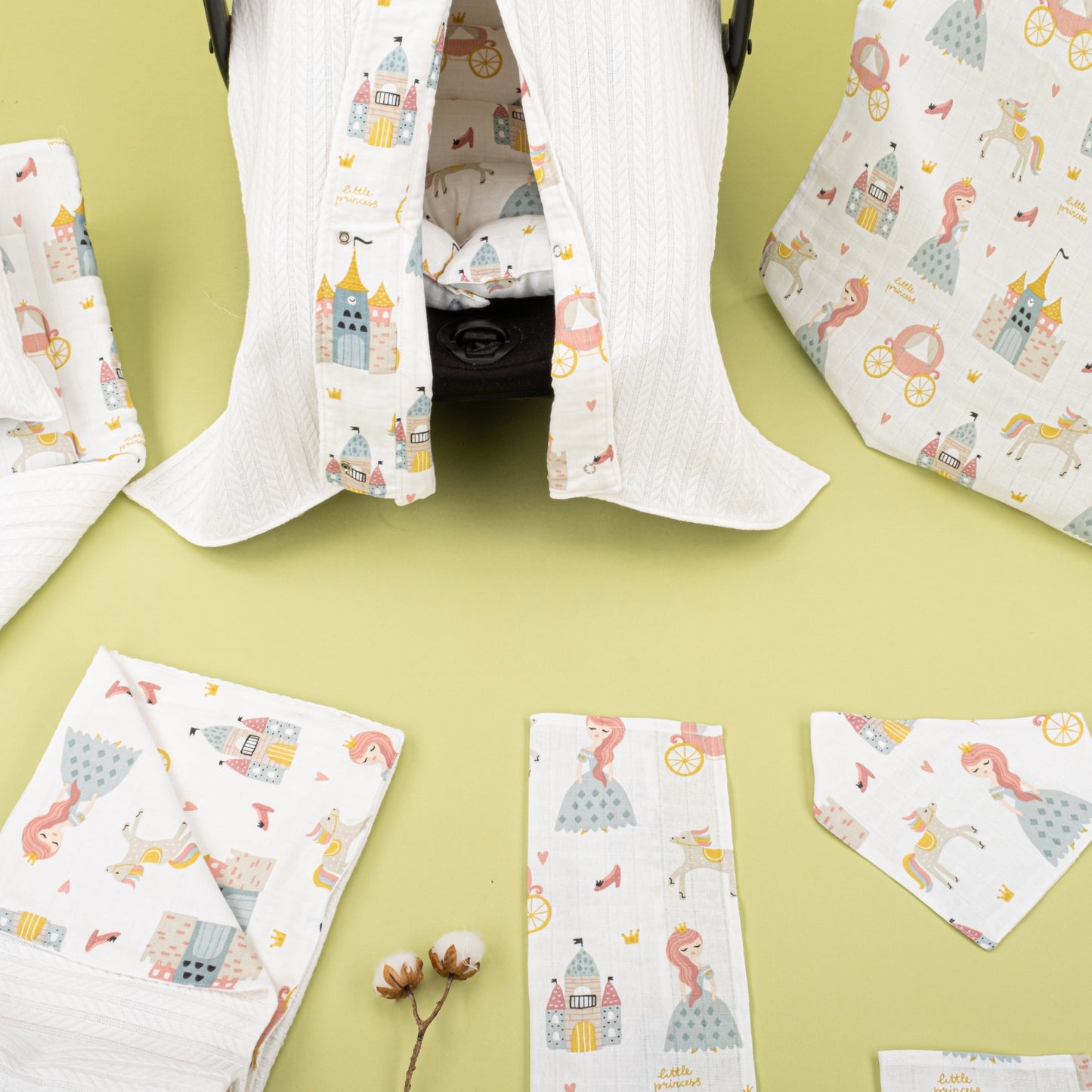 11 Piece - Newborn Sets - Double Sided - Winter - Beyaz Örgü - Sindirella