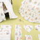 9 Piece - Newborn Sets - Double Sided - Winter - Beyaz Örgü - Sindirella