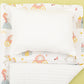 Double Sided Changing Pad and Pillow - Beyaz Örgü - Sindirella