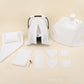 11 Piece - Newborn Sets - Summery - Beyaz Muslin