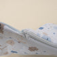 Sleeping Bag and Pillow - Bebe Mavi Muslin - Mavi Bulut