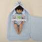 Sleeping Bag and Pillow - Bebe Mavi Muslin - Mavi Bulut