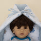 Sleeping Bag and Pillow - Bebe Mavi Muslin - Mavi Bulut