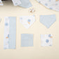 11 Piece - Newborn Sets - Double Sided - Seasonal - Bebe Mavi Muslin - Mavi Güneş