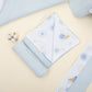 11 Piece - Newborn Sets - Double Sided - Seasonal - Bebe Mavi Muslin - Mavi Güneş