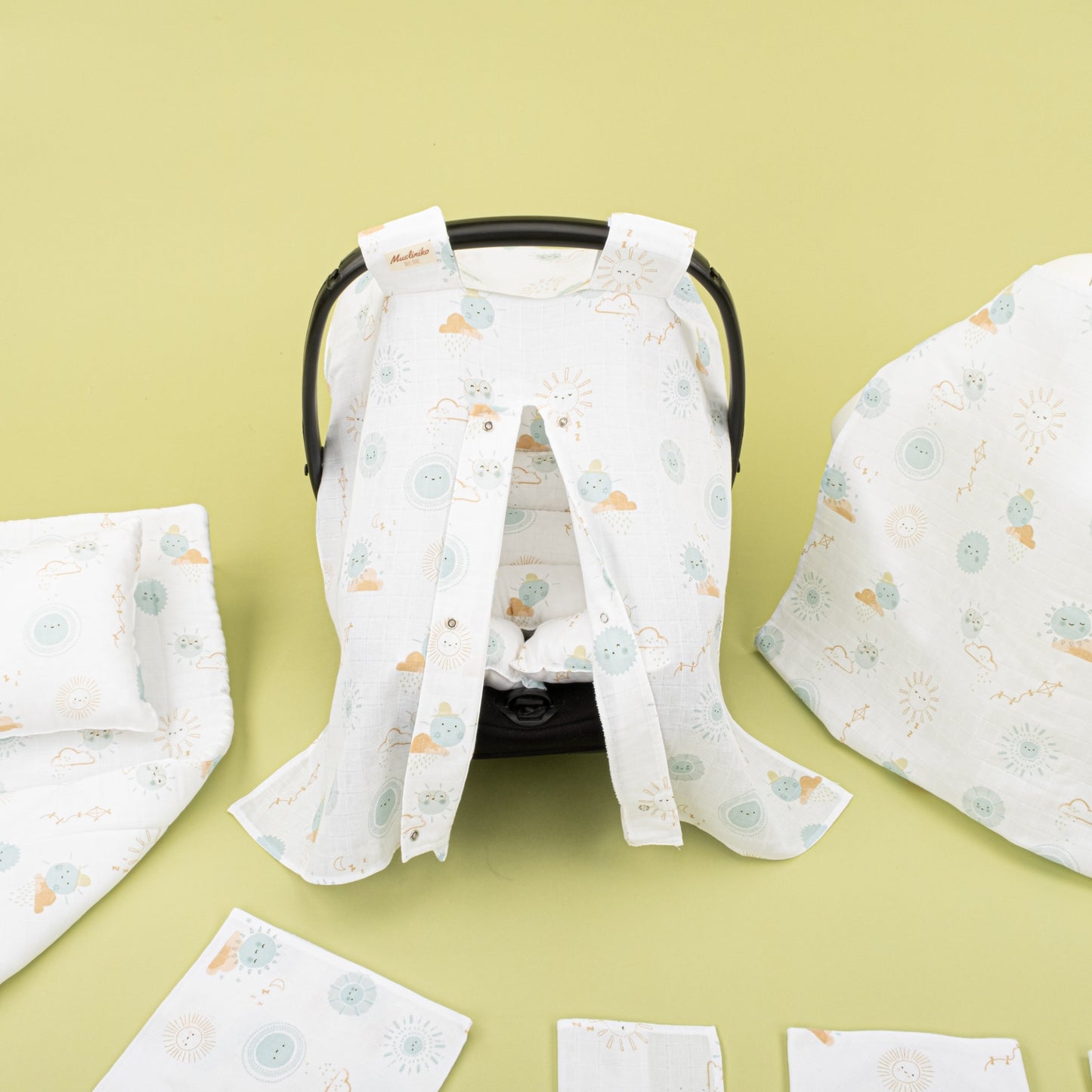 11 Piece - Newborn Sets - Summery - Su Yeşili Güneş