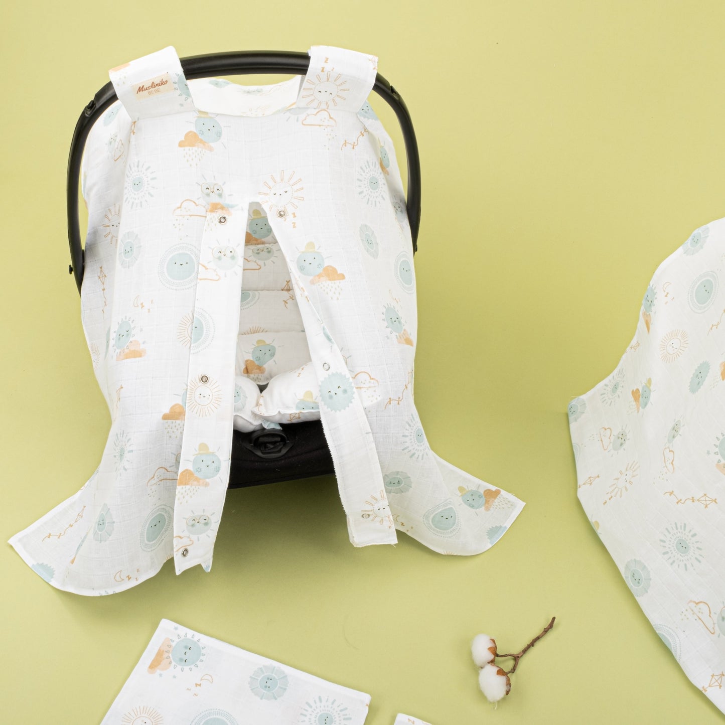 9 Piece - Newborn Sets - Summery - Su Yeşili Güneş