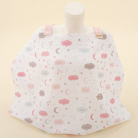 Breastfeeding Bib - Pembe Bulut