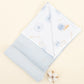 Double Side Muslin Cover - Bebe Mavi Muslin - Mavi Güneş