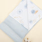 Double Side Muslin Cover - Bebe Mavi Muslin - Mavi Güneş