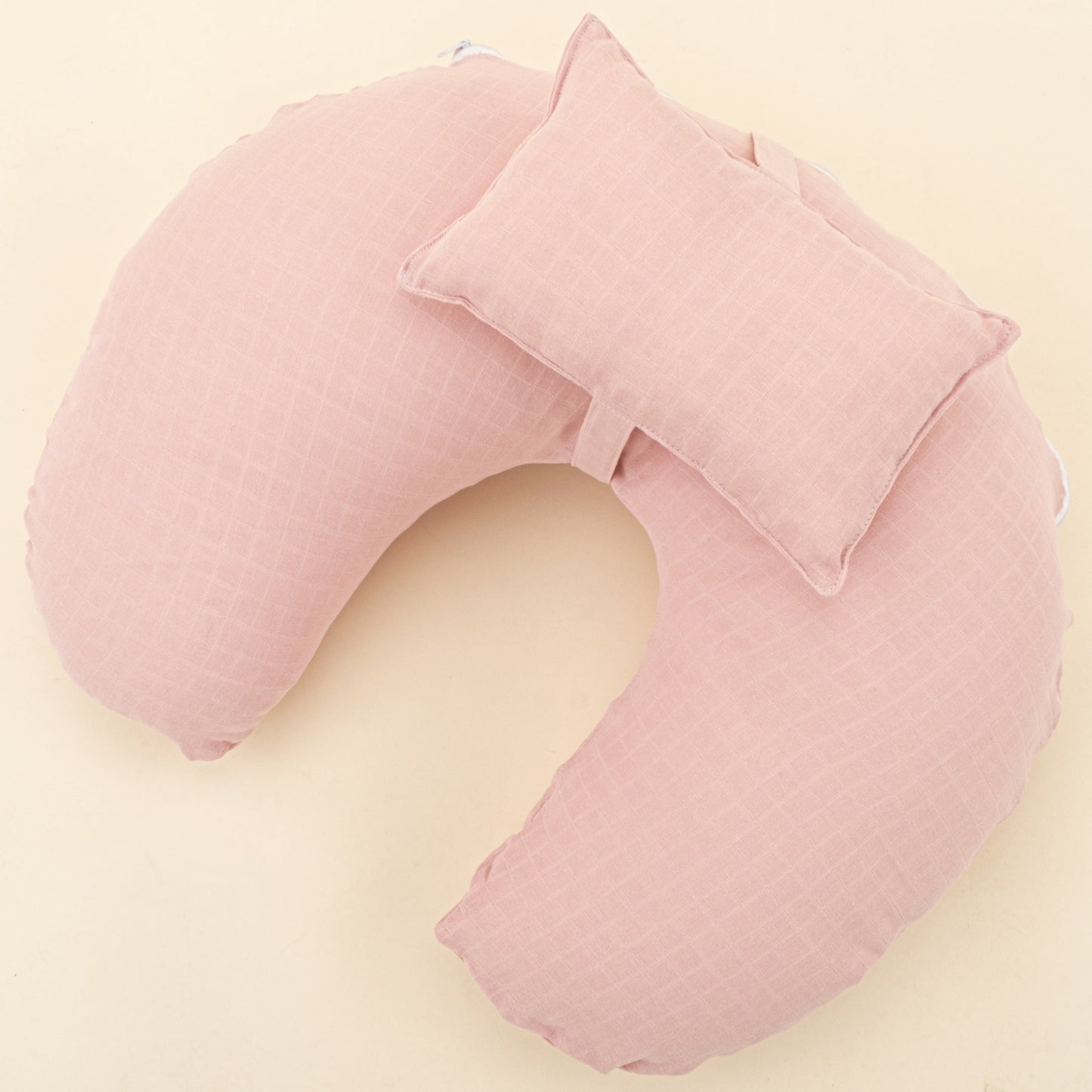 Double Sided Breastfeeding Pillow - Pudra Muslin