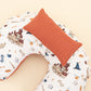 Double Sided Breastfeeding Pillow - Kiremit Örgü - Harry