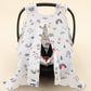 Stroller Cover Set - Single Side - Mavi Kedi