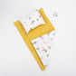 Double Sided Changing Pad and Pillow - Hardal Örgü - Balerin