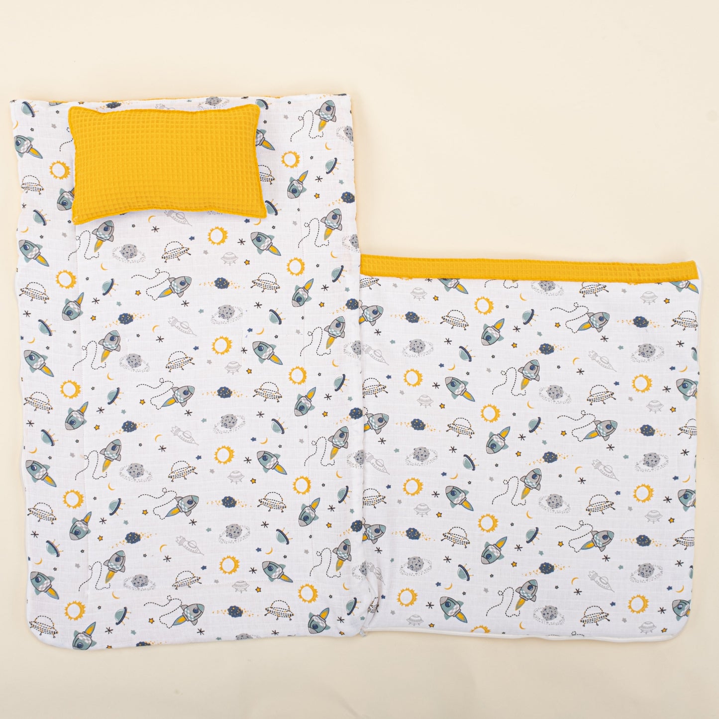 Sleeping Bag and Pillow - Hardal Petek - Uzay