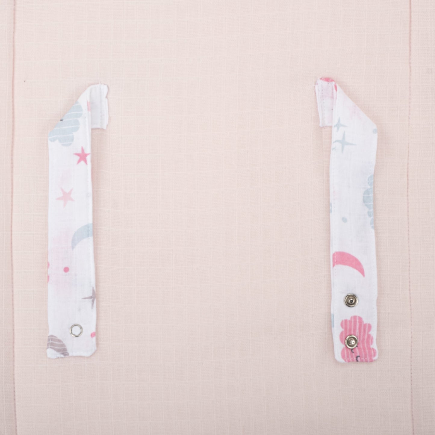 Sleeping Bag and Pillow - Bebe Pembe Muslin - Pembe Bulut