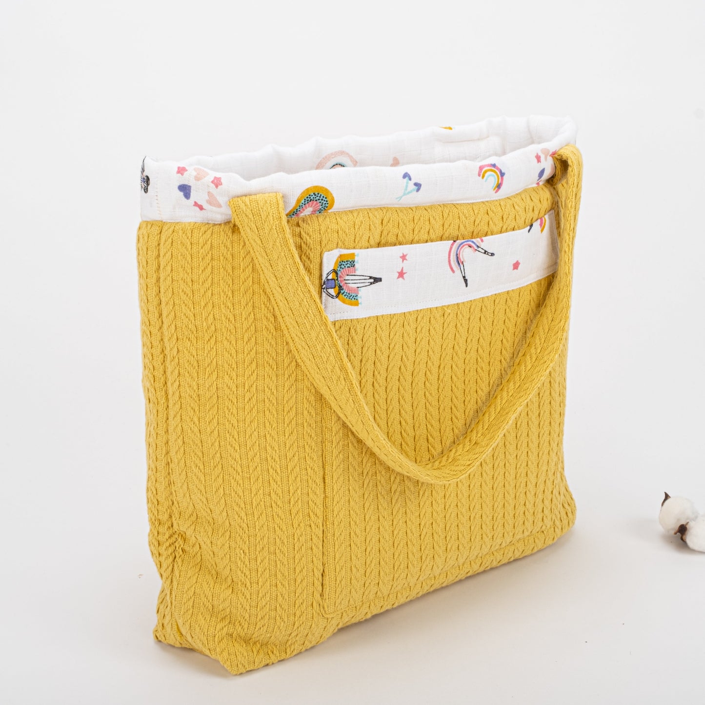 Baby Care Bag - Hardal Örgü - Balerin