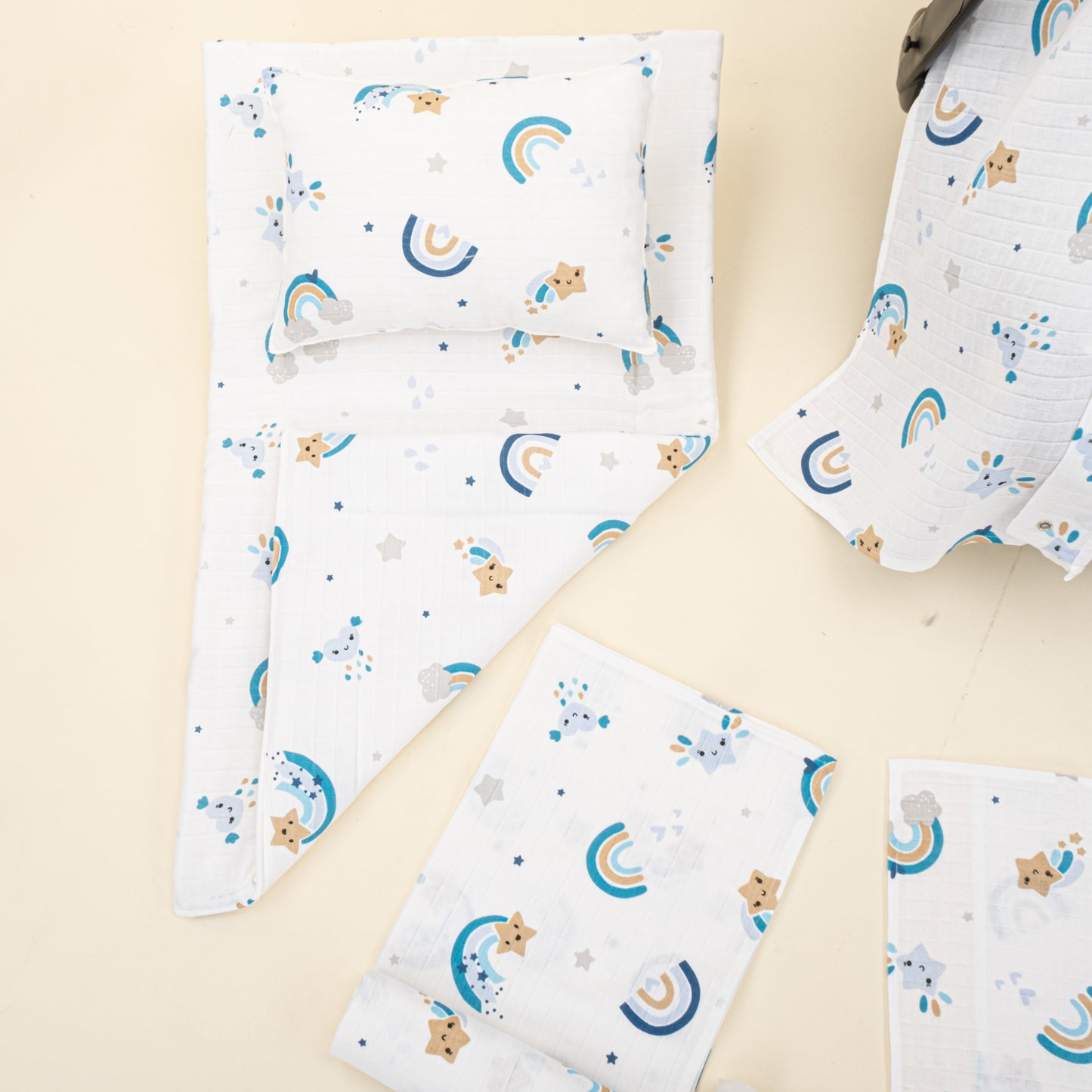 11 Piece - Newborn Sets - Summery - Mavi Gökkuşağı