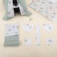 9 Piece - Newborn Sets - Double Sided - Winter - Yeşil  Petek - Yeşil Gökkuşağı