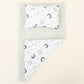 Double Sided Changing Pad and Pillow - Açık Yeşil Muslin - Kirpi