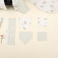 11 Piece - Newborn Sets - Double Sided - Seasonal - Açık Yeşil Muslin - Yeşil Gökkuşağı