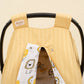 Stroller Cover Set - Double Side - Sarı Saten - Sarı Aslan