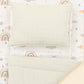 Double Sided Changing Pad and Pillow - Açık Yeşil Muslin - Yeşil Gökkuşağı