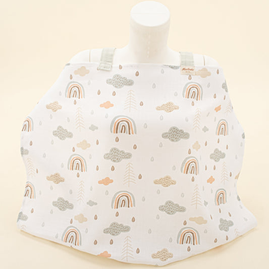 Breastfeeding Bib - Yeşil Gökkuşağı