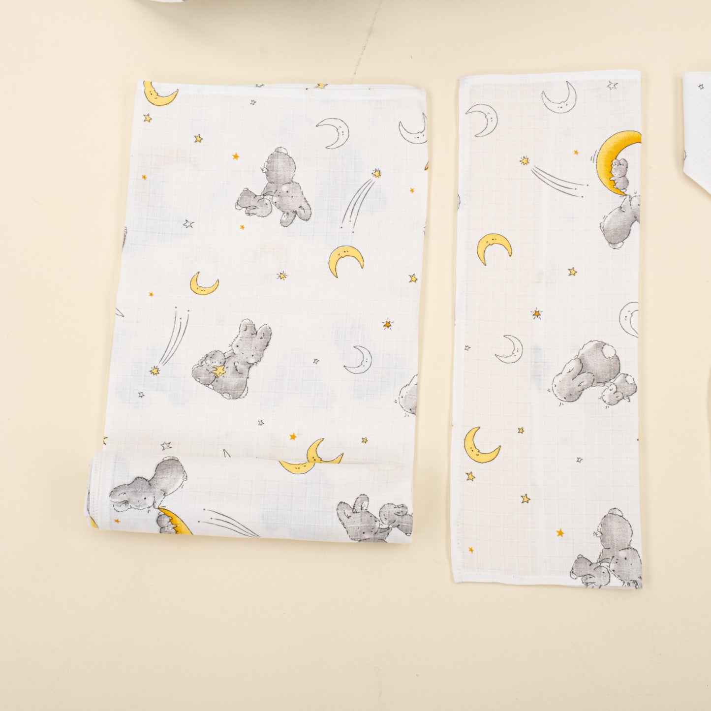 9 Piece - Newborn Sets - Summery - Gri Tavşan