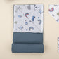 9 Piece - Newborn Sets - Double Sided - Winter - Koyu Mavi Petek - Mavi Kedi