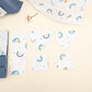 9 Piece - Newborn Sets - Double Sided - Winter - İndigo Havuz - Mavi Gökkuşağı