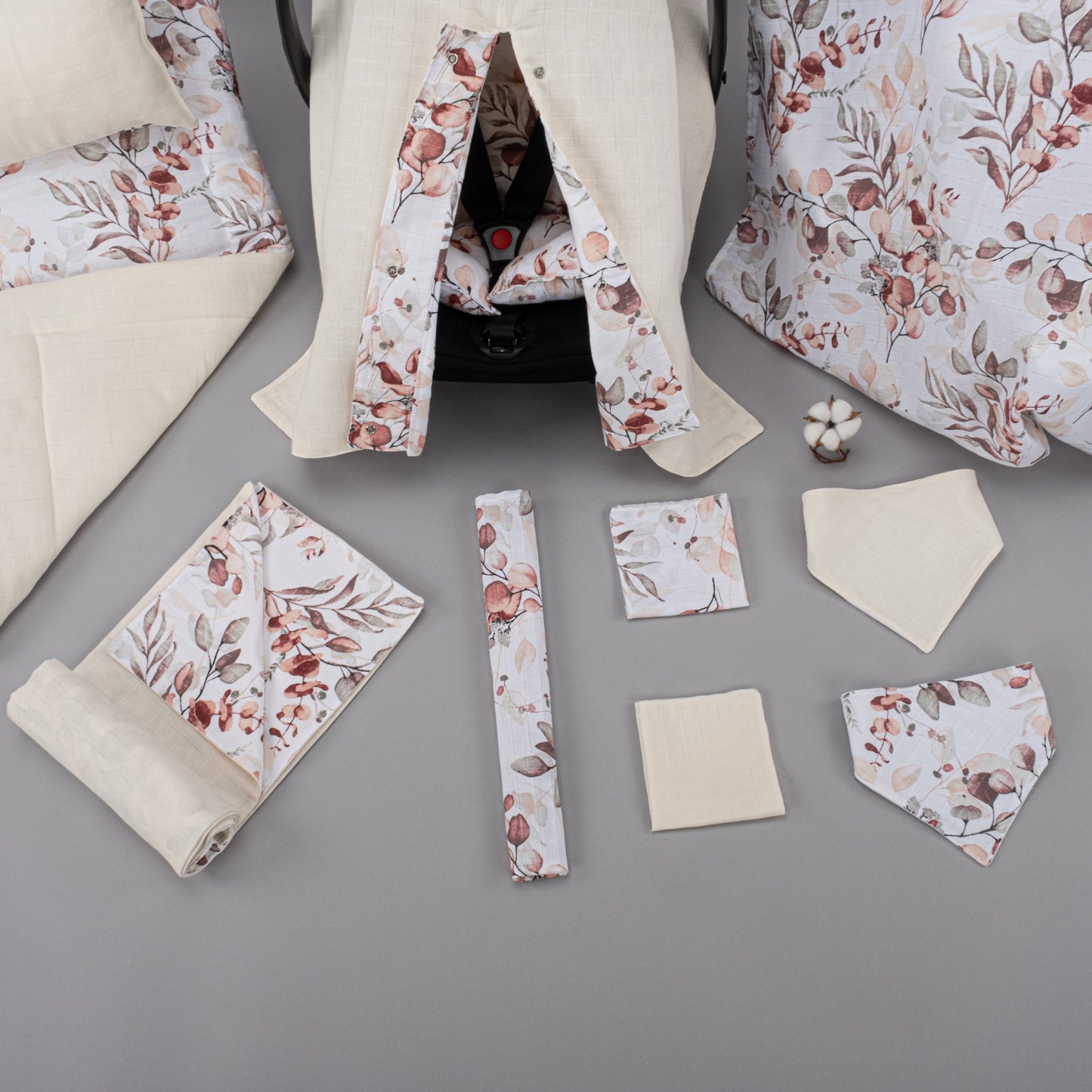 11 Piece - Newborn Sets - Double Sided - Seasonal - Kumsal Beji Muslin - Ceylan