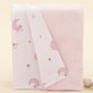 Double Side Muslin Cover - Bebe Pembe Muslin - Pembe Ay