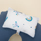 Double Sided Breastfeeding Pillow - İndigo Petek - Mavi Gökkuşağı