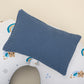 Double Sided Breastfeeding Pillow - İndigo Petek - Mavi Gökkuşağı