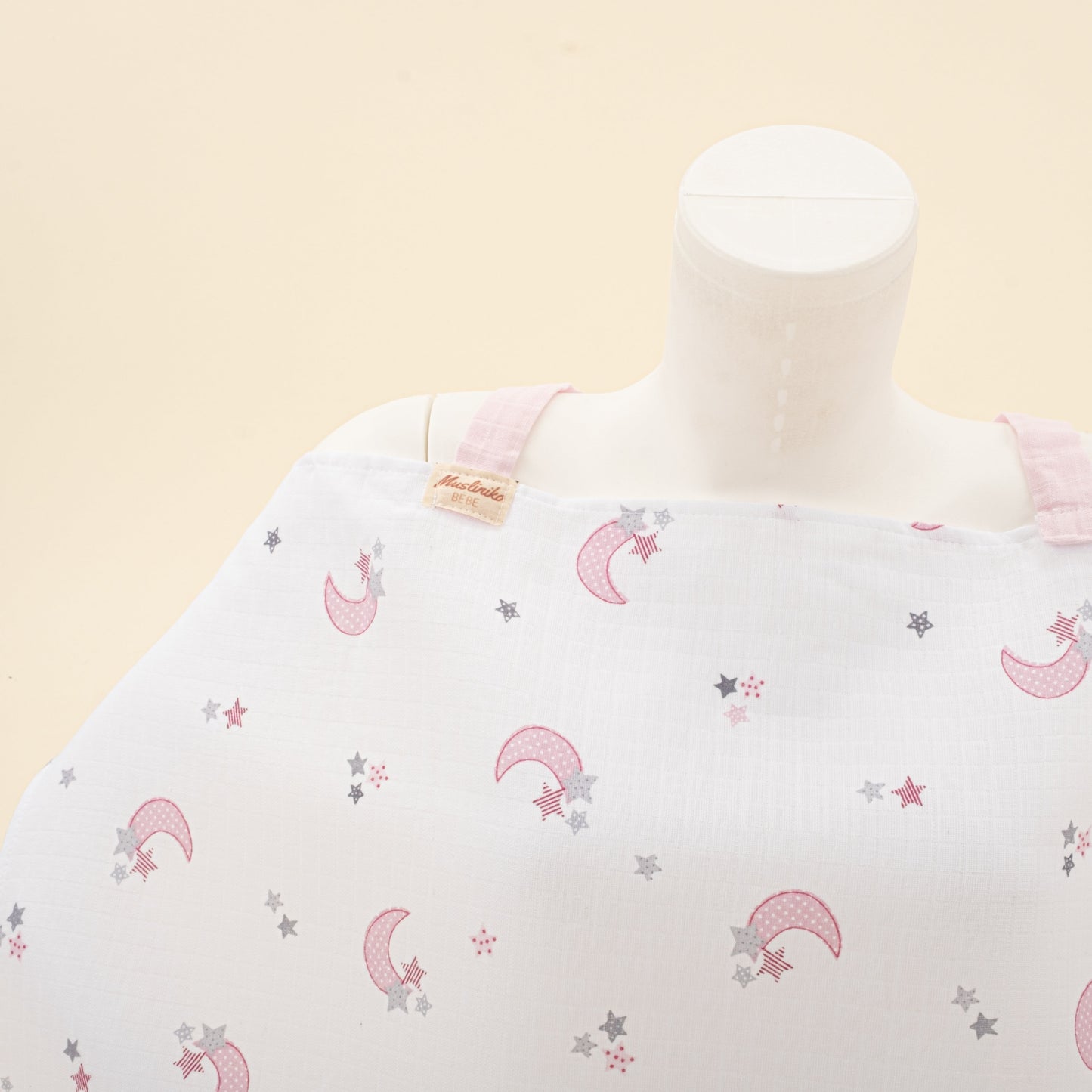 Breastfeeding Bib - Pembe Ay