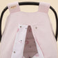 Stroller Cover Set - Double Side - Bebe Pembe Muslin - Pembe Ay