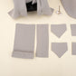 9 Piece - Newborn Sets - Summery - Koyu Gri Muslin