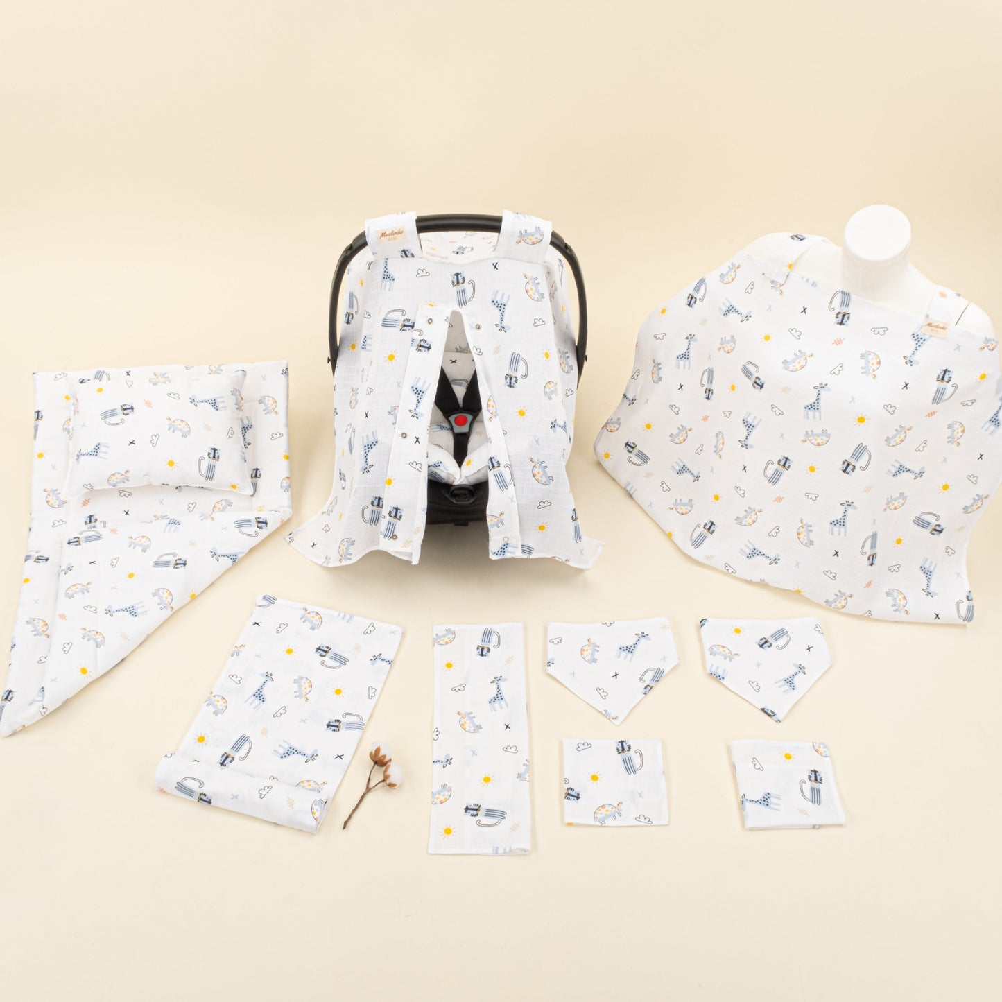 11 Piece - Newborn Sets - Summery - Mavi Canlılar